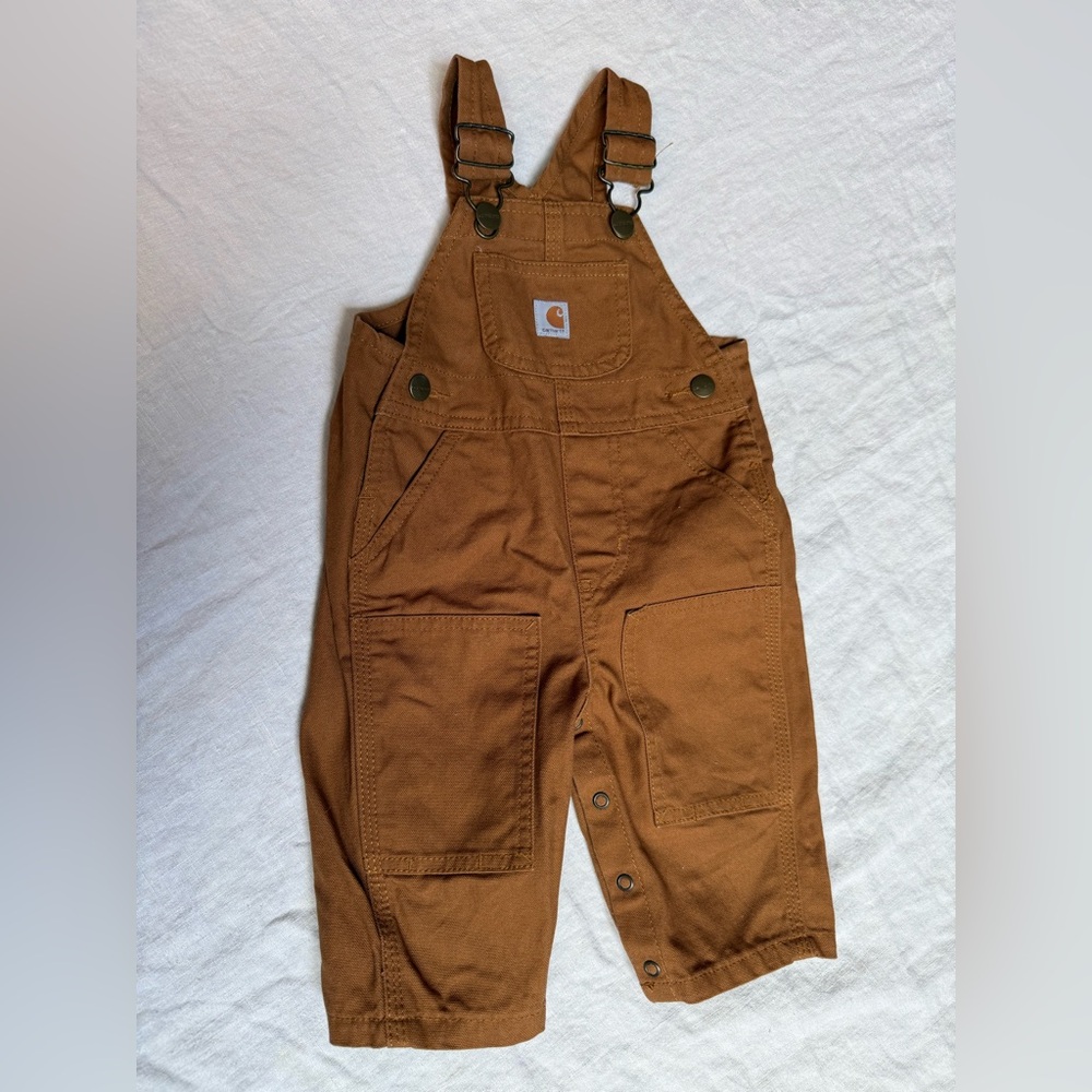Carhartt canvas bib overalls 6m